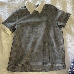 Collar School Girl Blouse